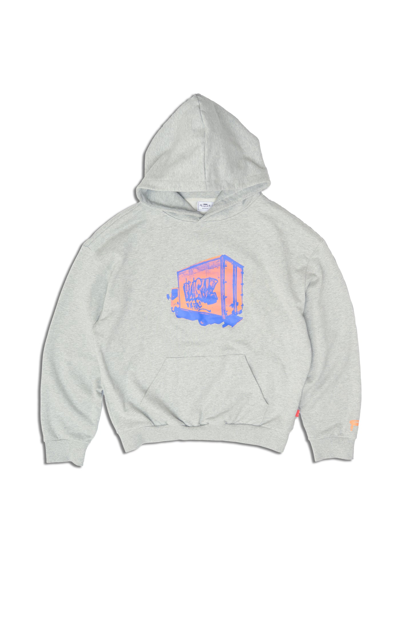 Delivery Hoodie in Heather Grey