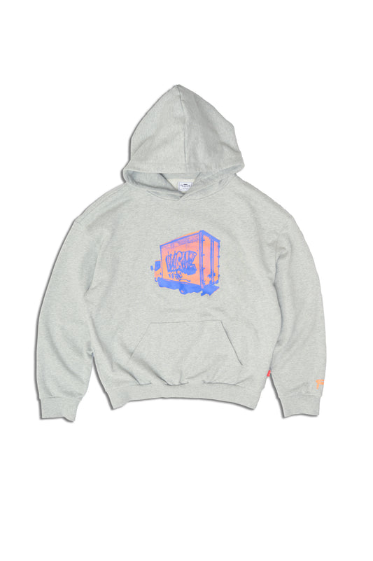 Delivery Hoodie in Heather Grey