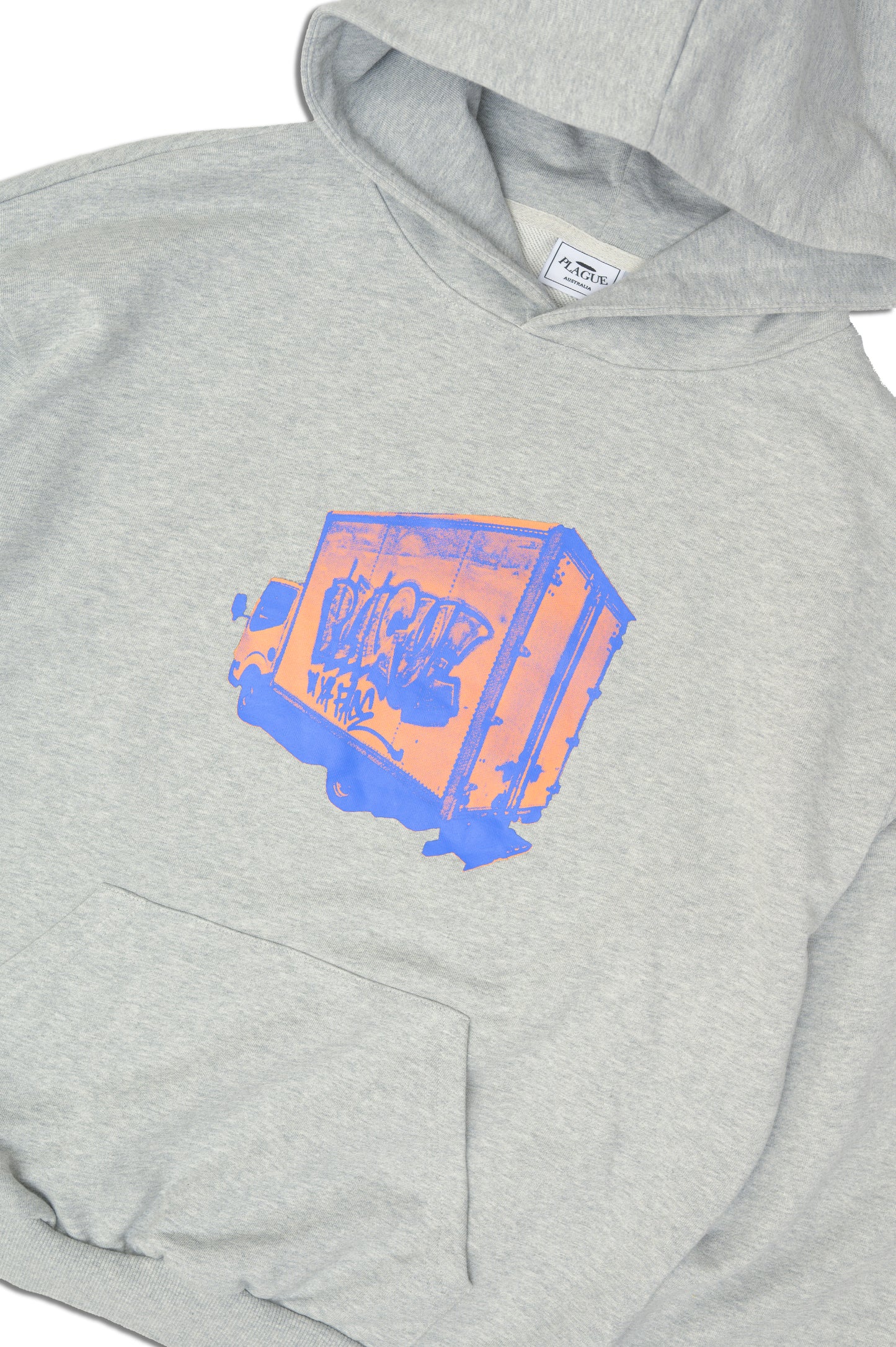 Delivery Hoodie in Heather Grey