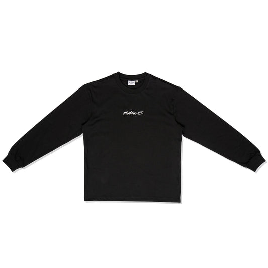 Scribbl Long Sleeve Tee in Black