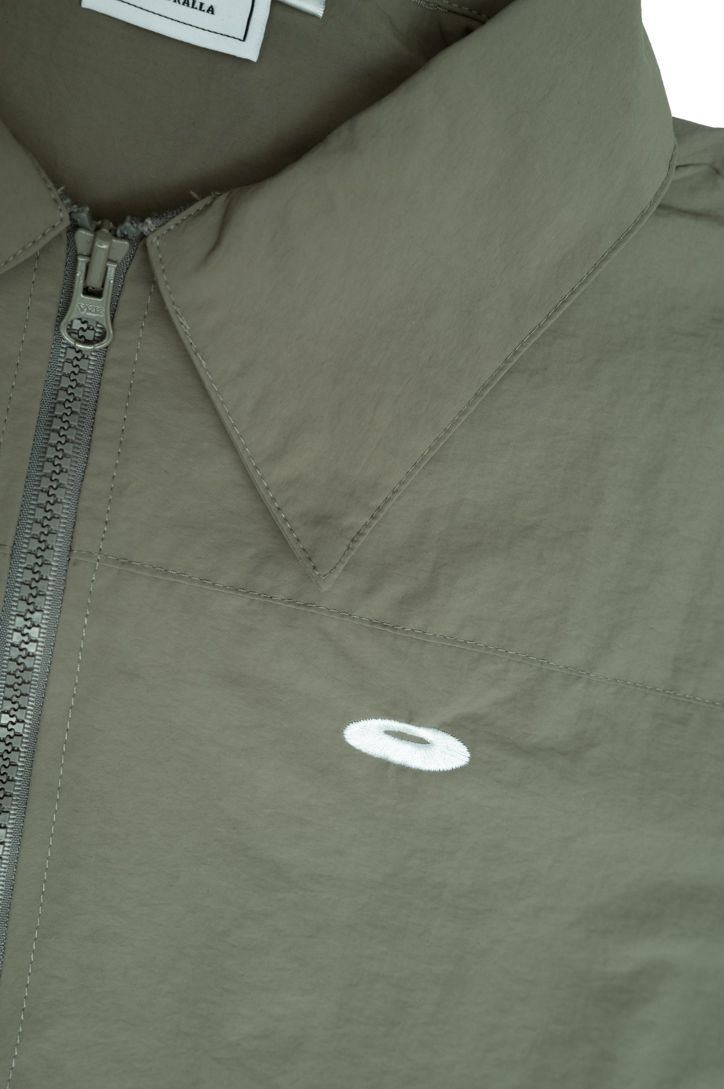 Field Nylon Polo in Military Green