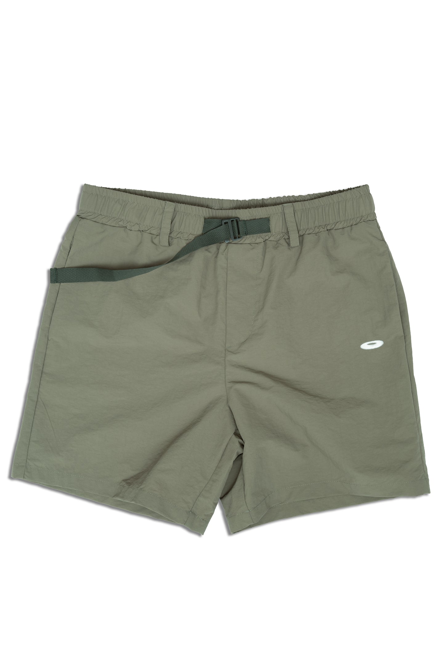 Field Nylon Shorts in Military Green