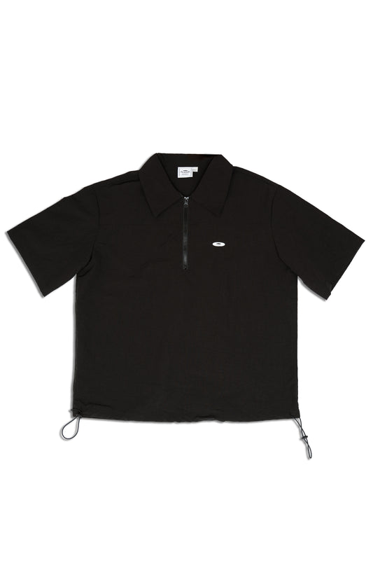 Field Nylon Polo in Black
