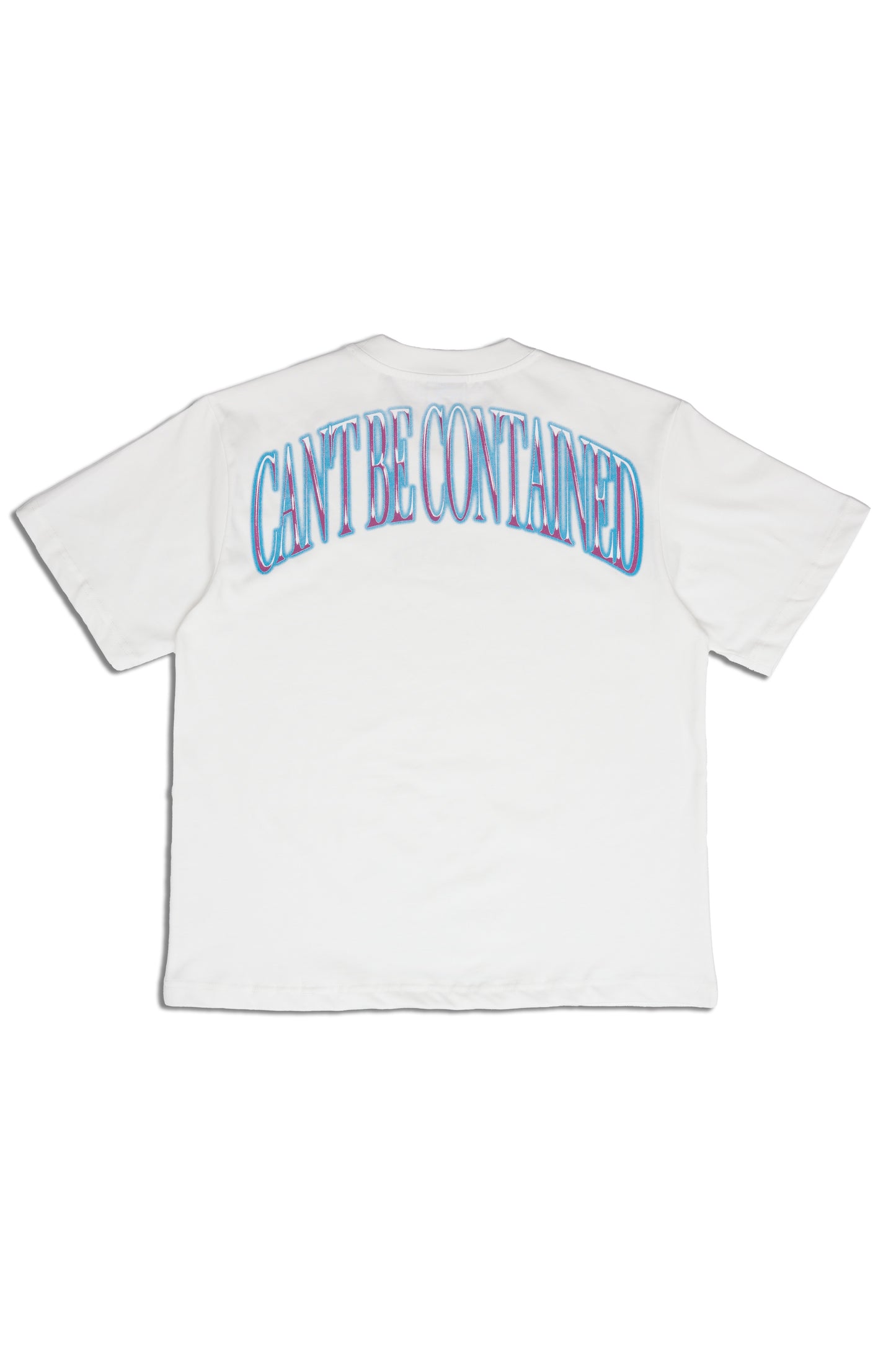 Can't Be Contained Tee in White